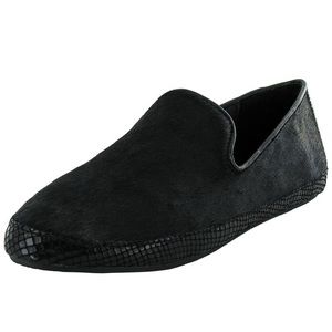 Steve Madden Black Slip Ons